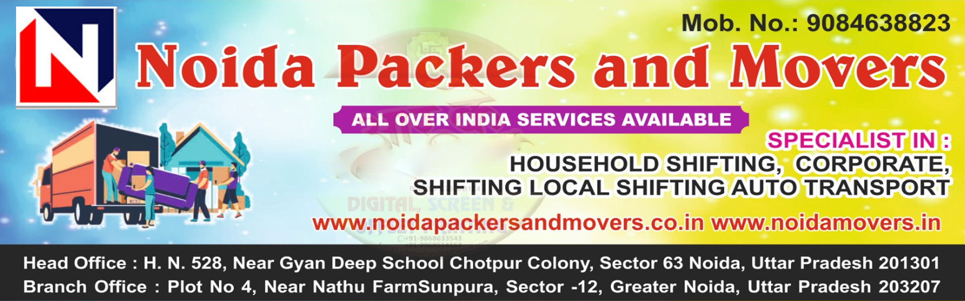 Noida Packers and Movers Services